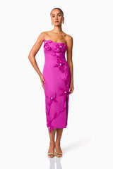 bethany mini party dress in purple Bethany Mini Party Dress In Purple  Elliatt