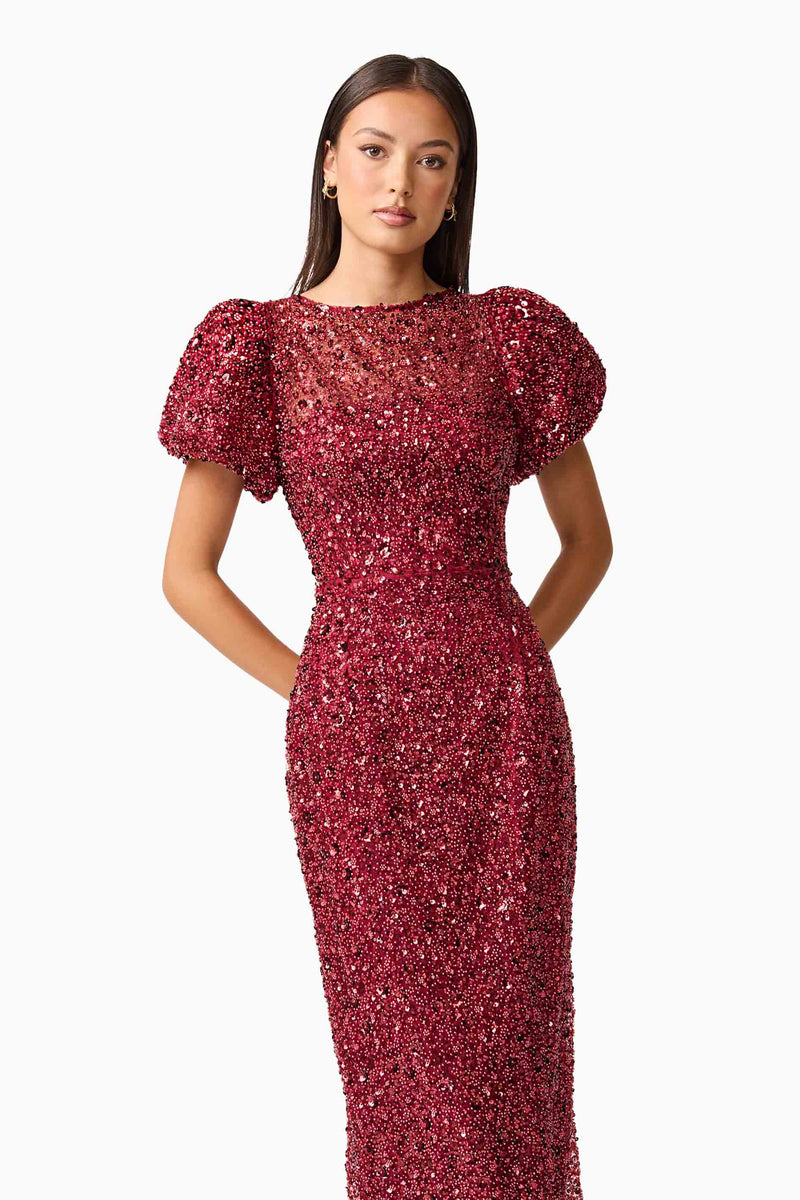 carmen red dress House of CB