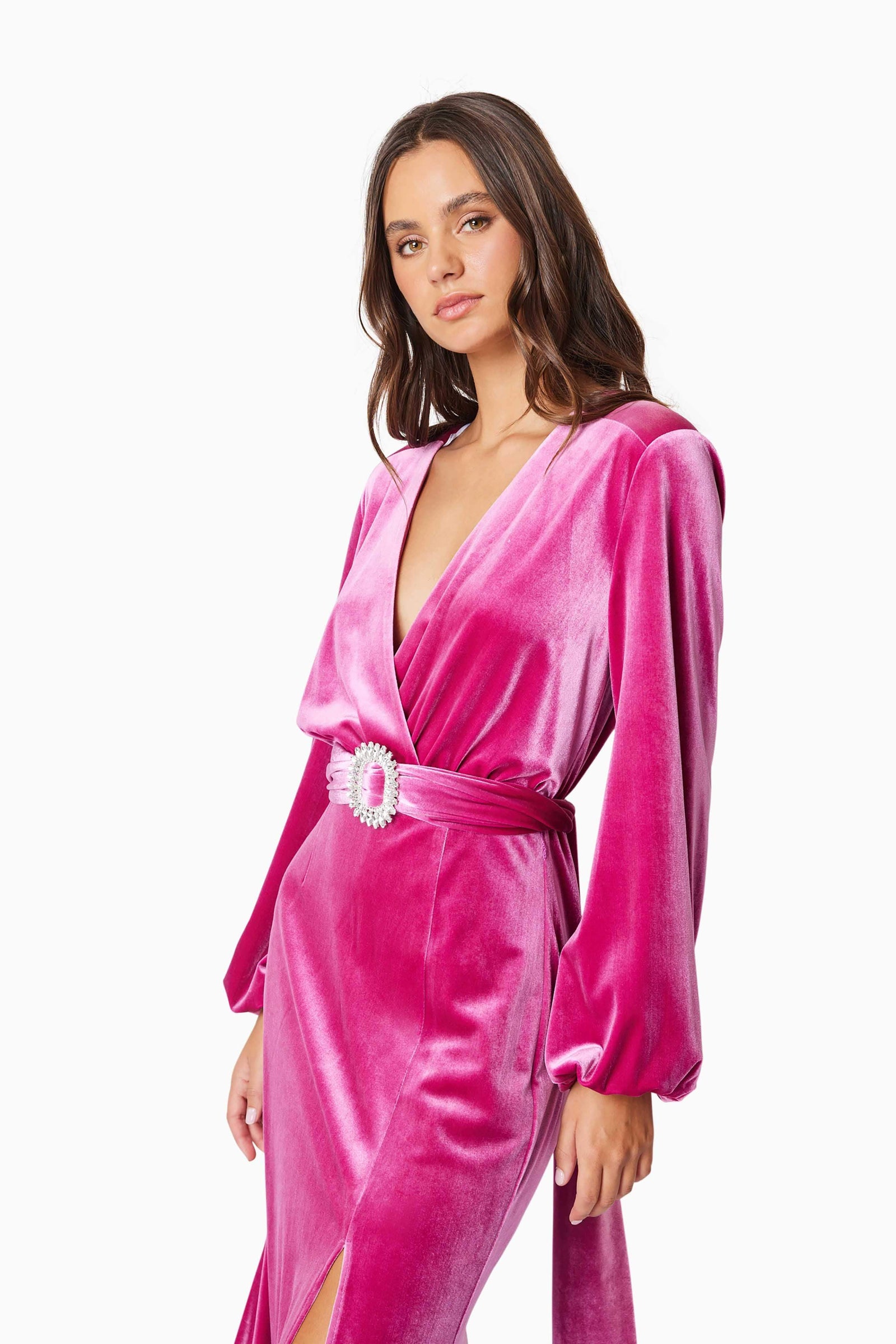 solne pink tiered maxi dress Solne Pink Tiered Maxi Dress, XL / Pink