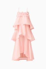 Swallowtail Day To Night Maxi Dress In Pink ghost shot