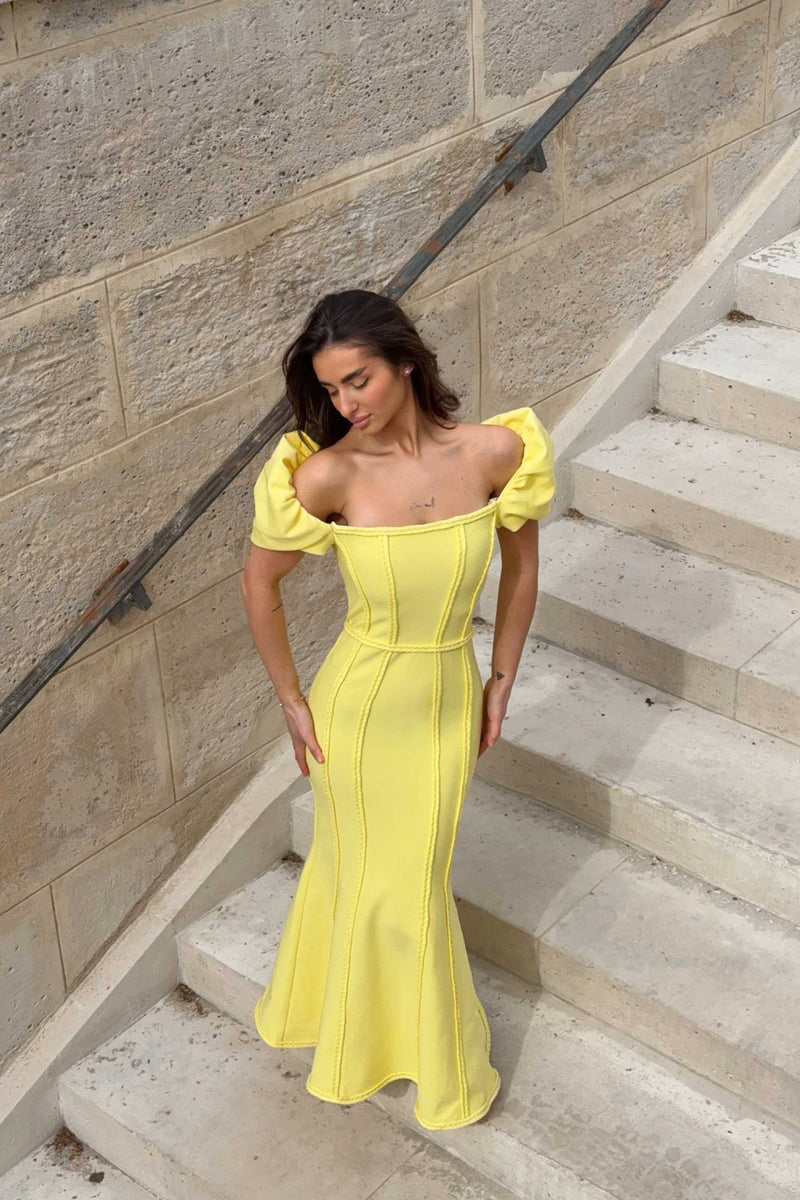 avlyn maxi dress Katlyn Maxi Dress in Yellow