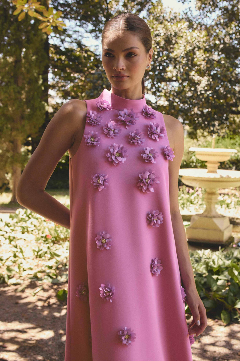 elliatt halter dress Solenne Maxi in Purple – Tiered gown